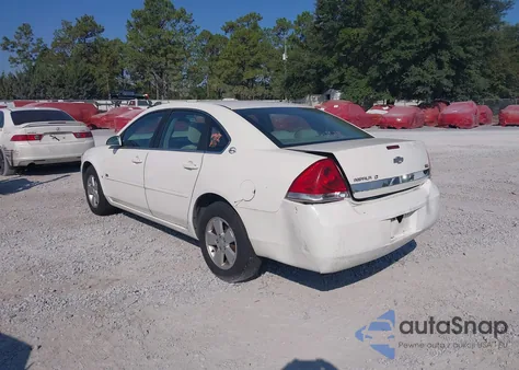 2008 Chevrolet Impala Lt z USA, uszkodzony, nr VIN 2G1WT58K381219614